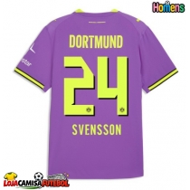 Camisa de Futebol Borussia Dortmund Daniel Svensson #24 Equipamento Alternativo 2026-27 Manga Curta
